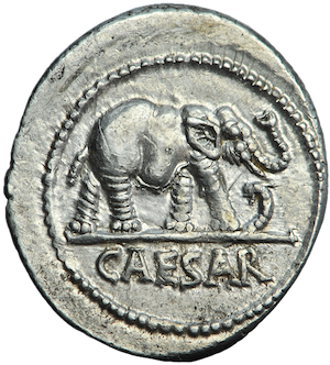 Caesar denar